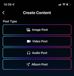 Vault.fan NFT Vault Content Types