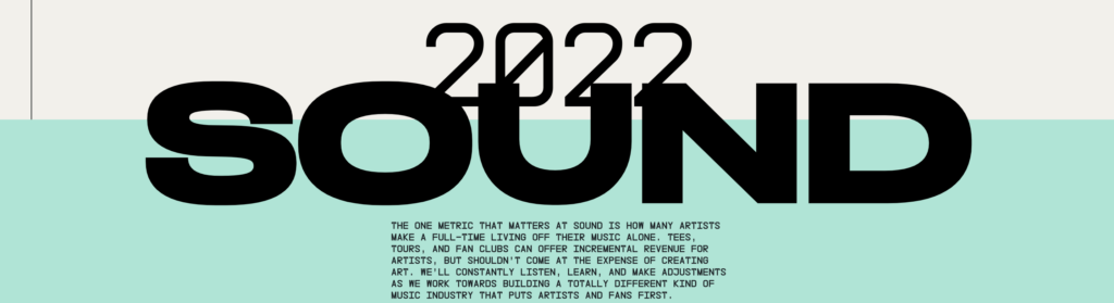 Sound.xyz footer